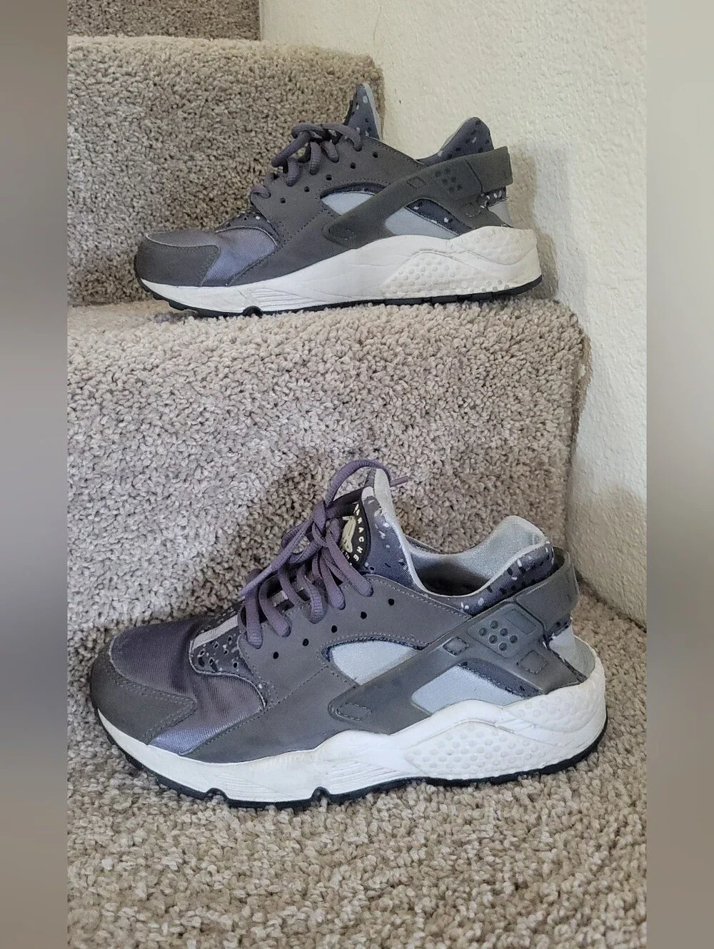 Nike Air Huarache Run Print Womens Sneakers Size 6.5